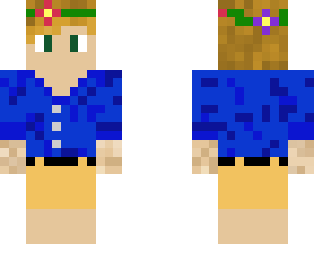 flower crown forest boy