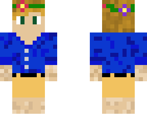 flower crown forest boy