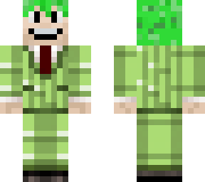 mumbo suit with boy head