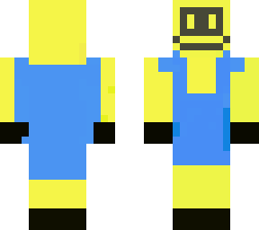 my friends mde me do a minion skin in under 10 mins