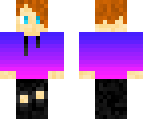 ombre hoodie