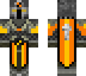 orange and yellow knight