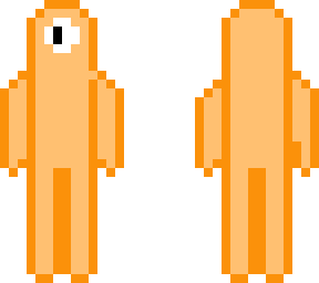 orange monster