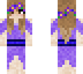 purple floral girl!!!
