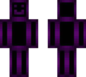 purple outline smile guy