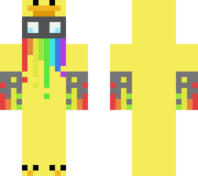 rainbow barf duck