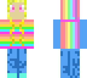 rainbow girl