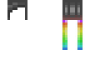 rainbow pigtails