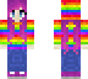 rainbow sheep girl