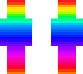 rainbow skin