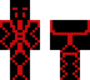 red and black one