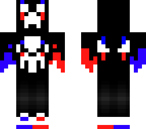 red and blue punk creeper