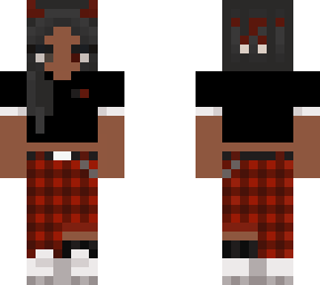 red baddie skin