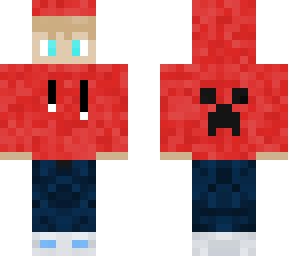 red hoddied guy