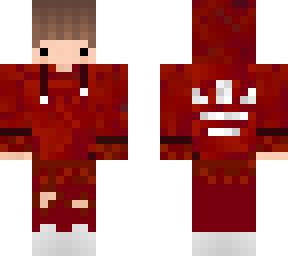 red hoodie