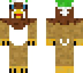 tauren moonkin winter's veil hat (green)