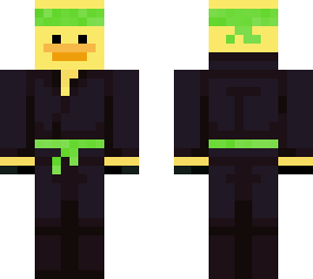 the green ninja duck