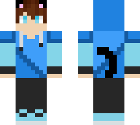 blue cat boy