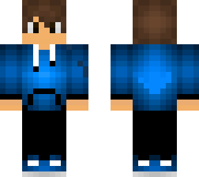blue hoody