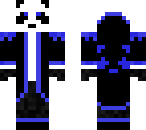 dope skin blue panda