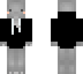 elephant- black hoodie