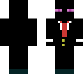 enderman in tuxedo