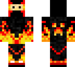 fire ninja with face