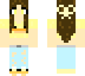 girl in duck outfit(brown)