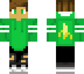 greean banana hoodie