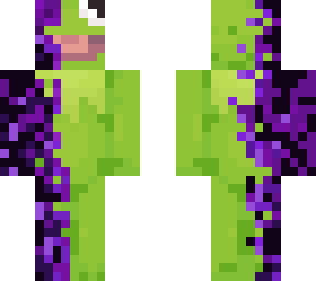 kermit and an ender man