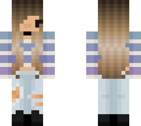 kinda two different color pants ; - ;