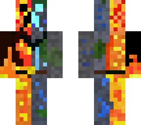 lava and drowned creeper