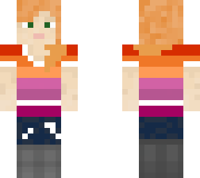 lezbian icon alex (sister skin to trans icon herobrine)