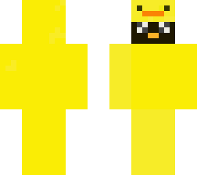penguin in duck suit