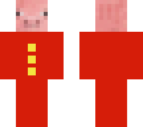 pig in jumpsuit