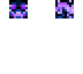 purple demon pumpkin head