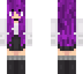 purple hair