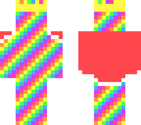 Rainbow Cape | Minecraft Skins