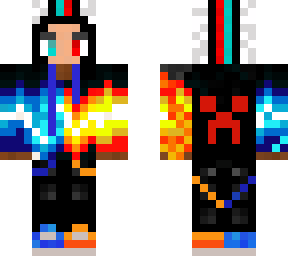 red and blue #1