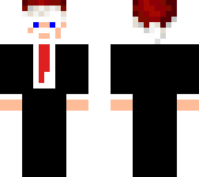 santa in asuit