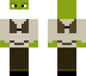 shrek with mask