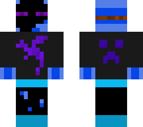 slime with a enderman mask