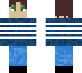 the skin i made for my friend amber