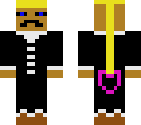 tuxedo guy whith heart