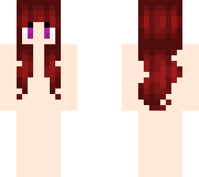 ~dark red wavy hair base~