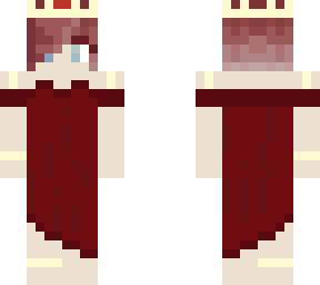 a red dress
