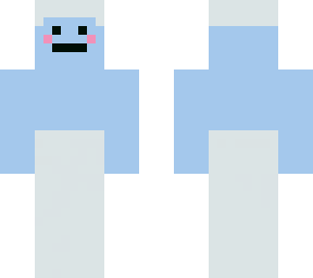 baby blue cute skin