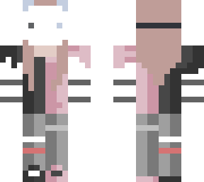bear mask girl