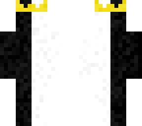 black and white with a crown
