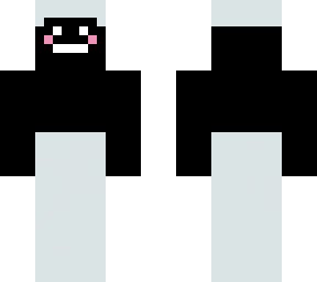 black cute and scary skin